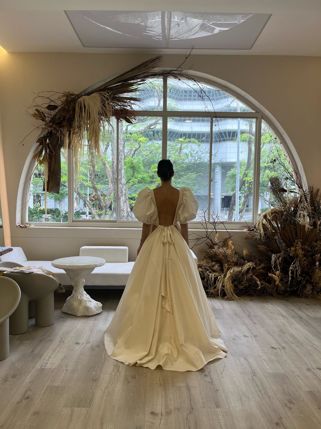 The Cathedral Gown — Back