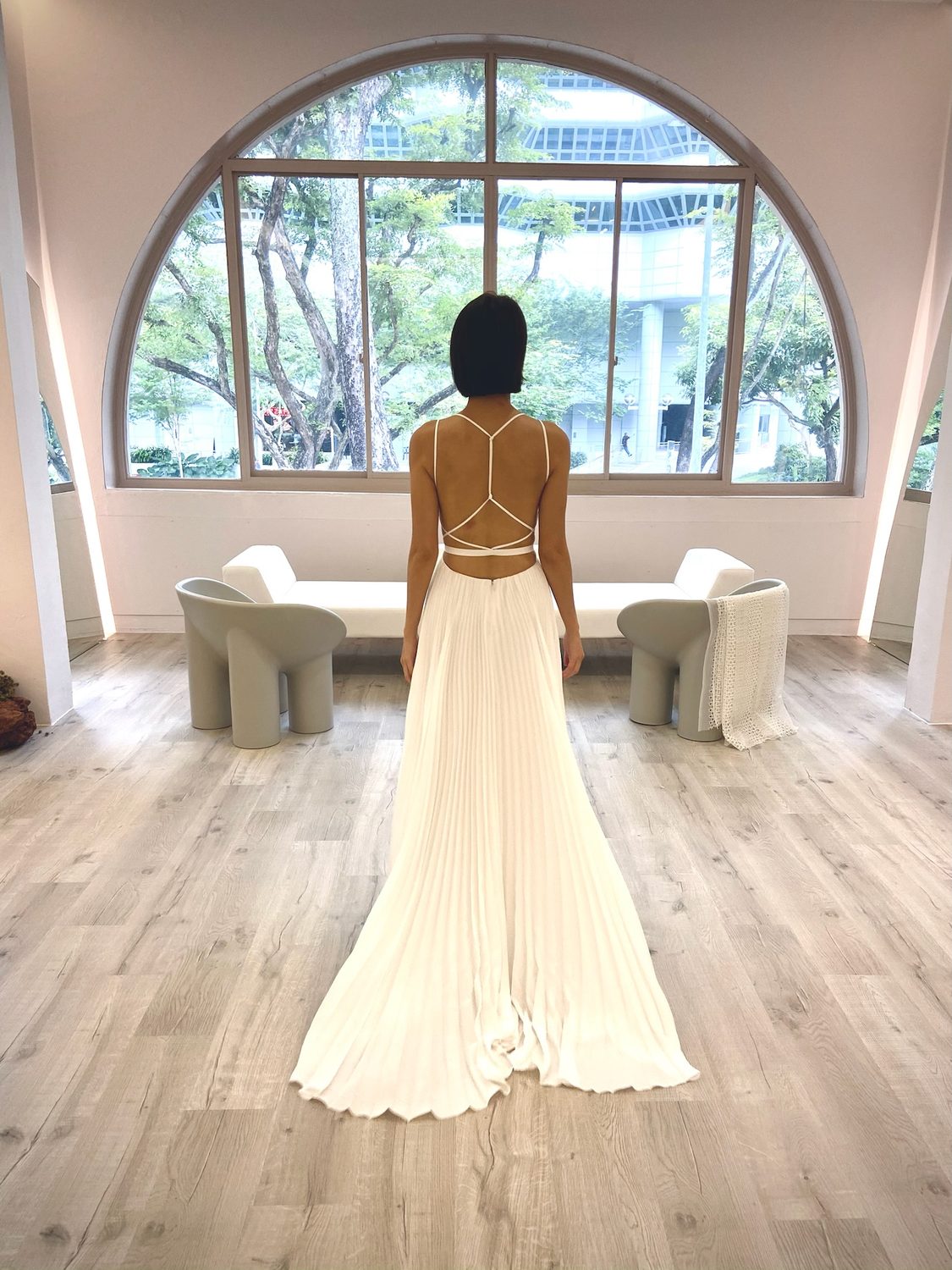 The Chiffon Grace — Back