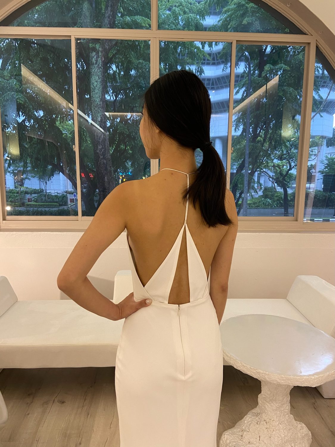 The Crepe Column — Back