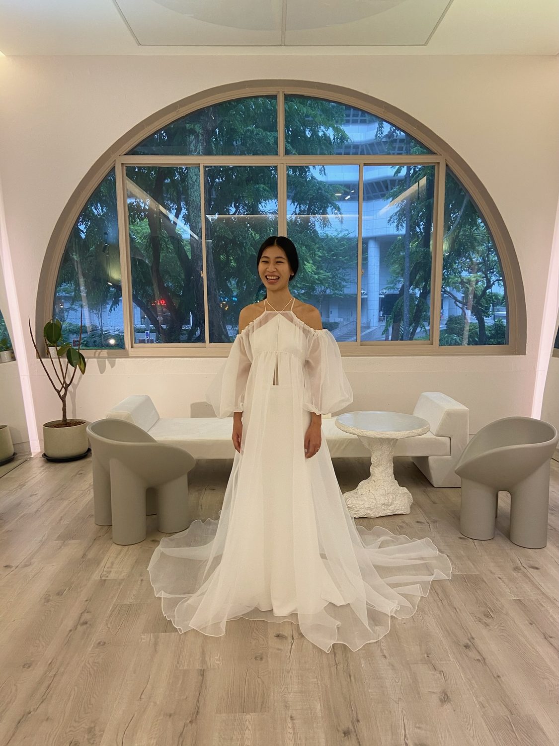 The Organza Halo — Front