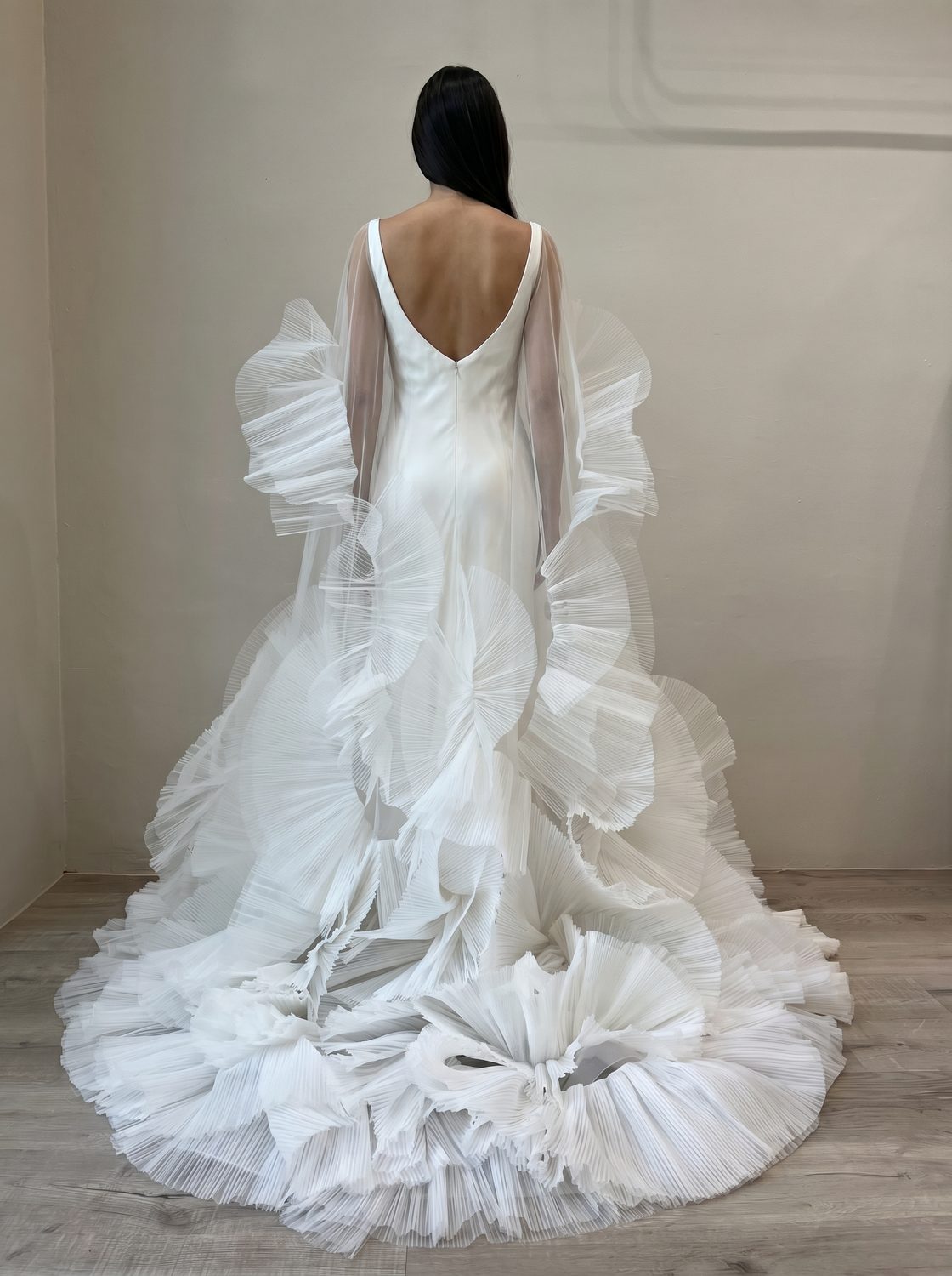 The Ivory Empress — Caped — Back