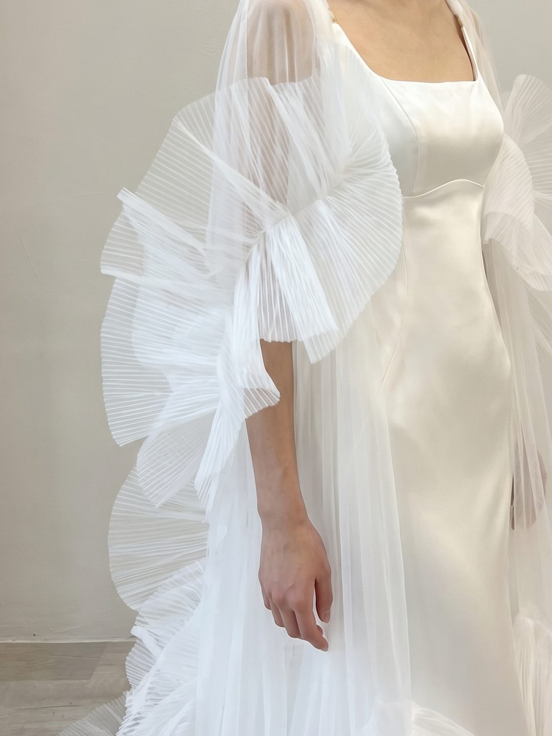 The Ivory Empress — Caped — Detail
