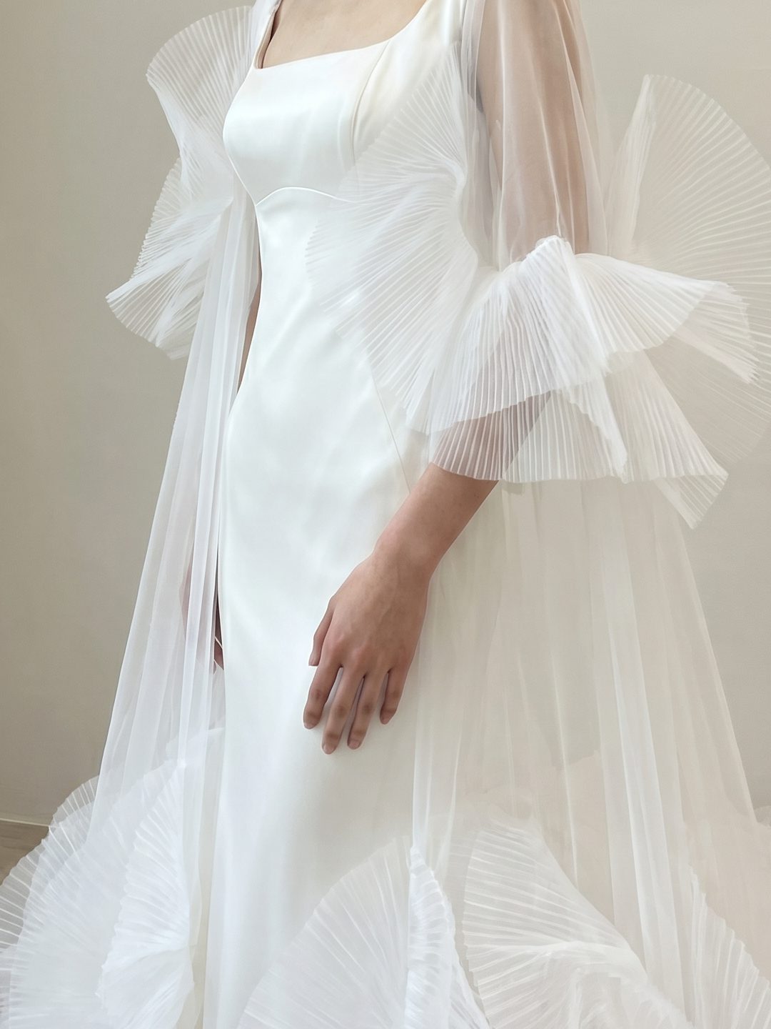The Ivory Empress — Caped — Detail
