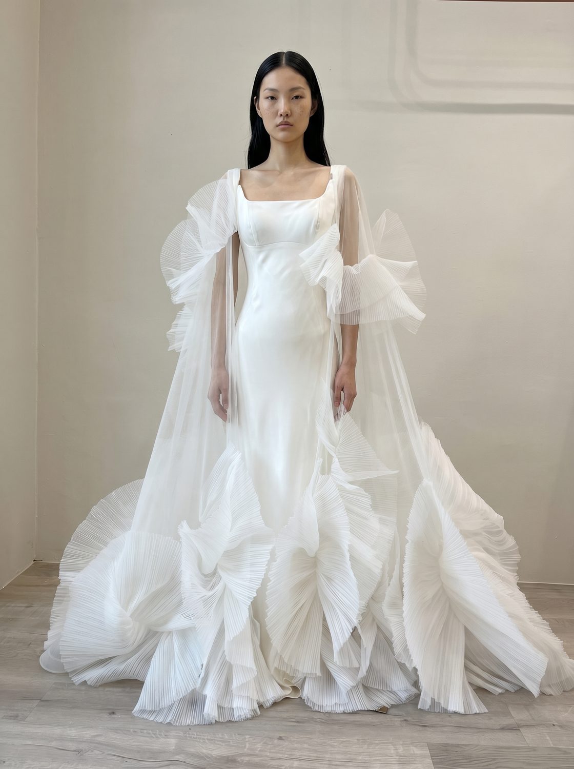 The Ivory Empress — Caped — Front