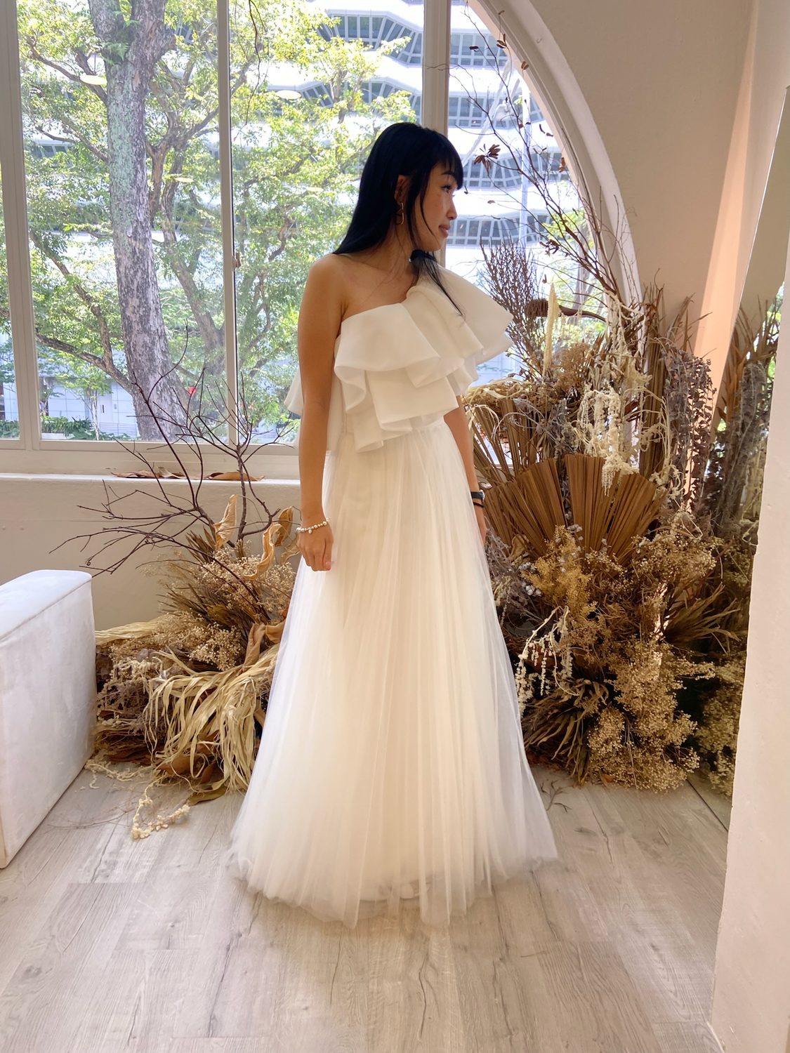 Organza Bloom — Back