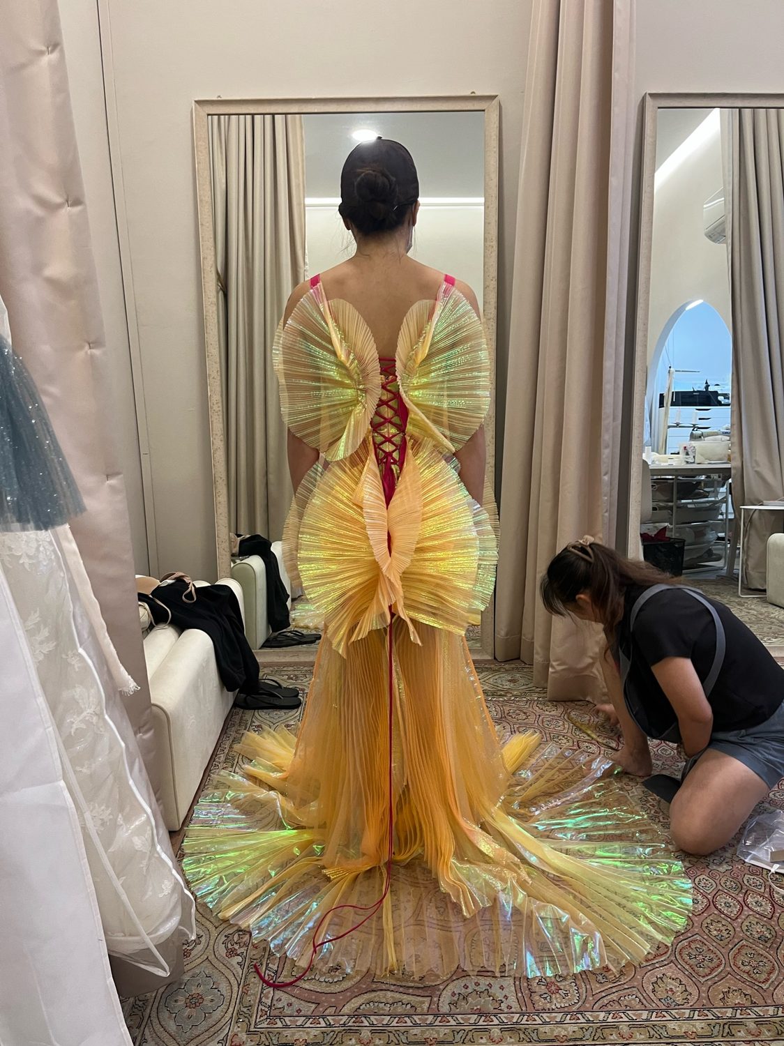 The Origami Bodice — Back