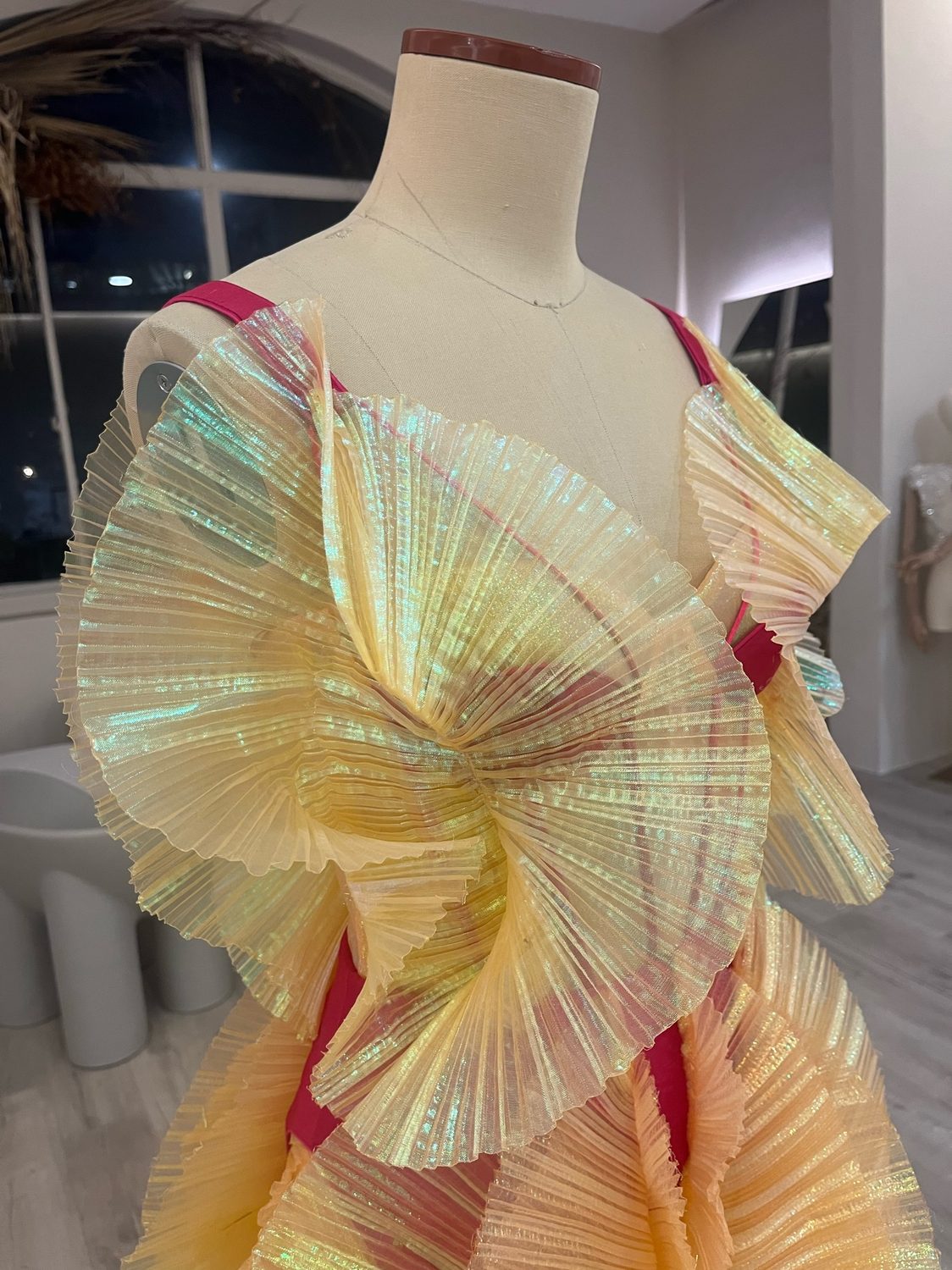 The Origami Bodice — Detail