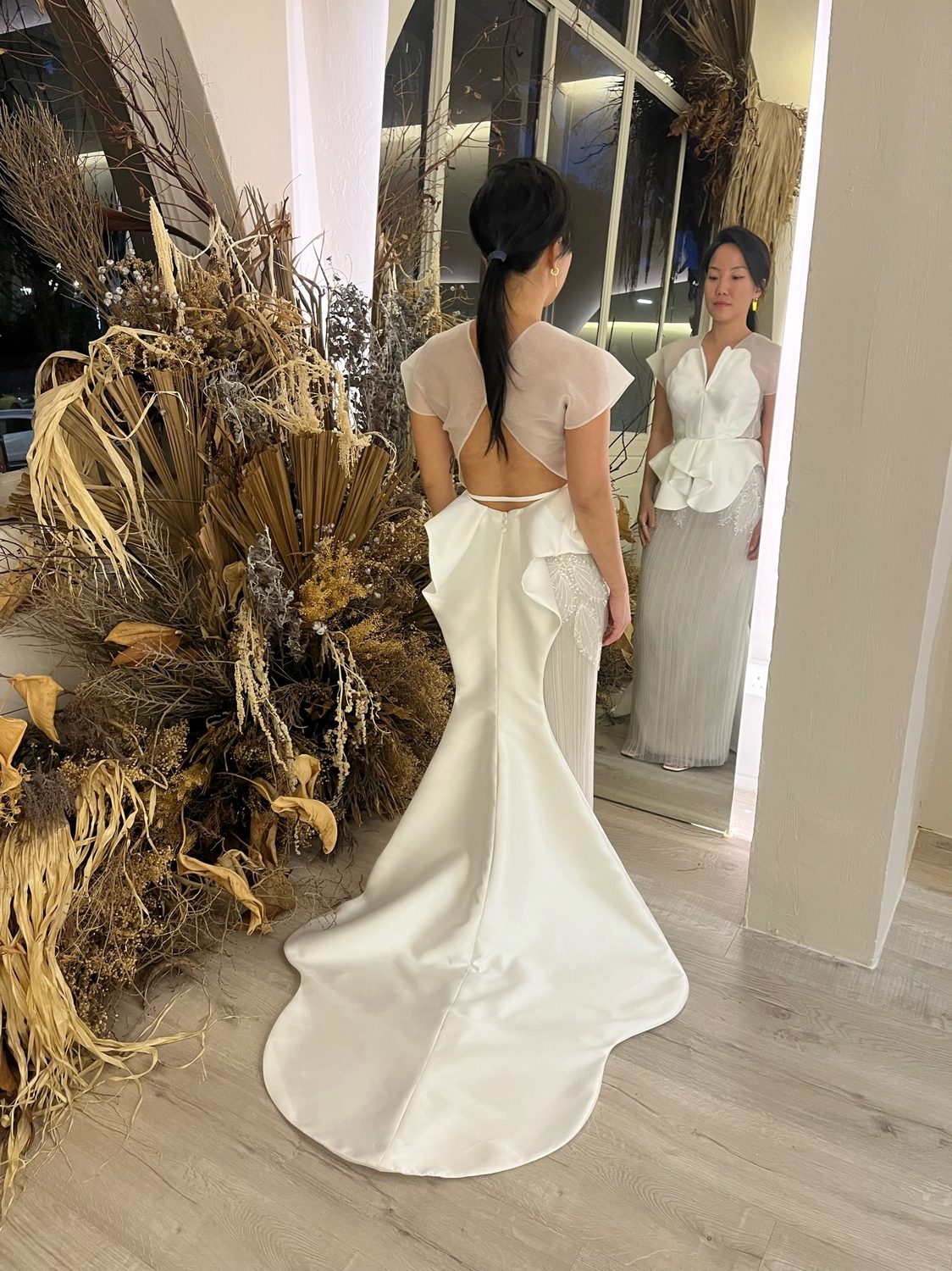 The Scalloped Bodice — Back